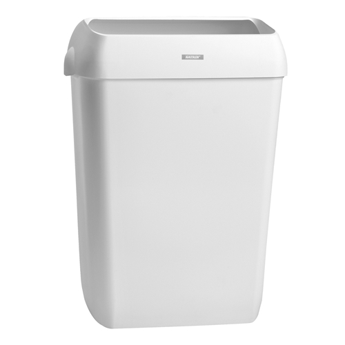 Papirkurv i plast Katrin - 50L hvid - 2 stk