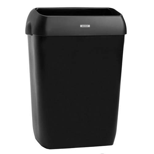 Katrin papirkurv i plast - 50L sort