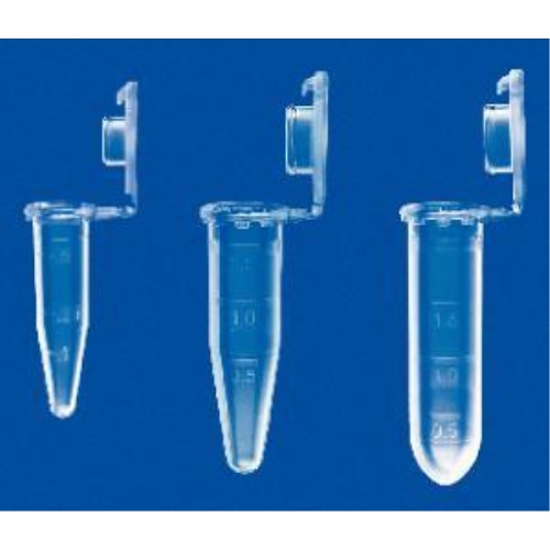 Mikrorör vidhäng propp – 2ml PP graderat – 1000 st