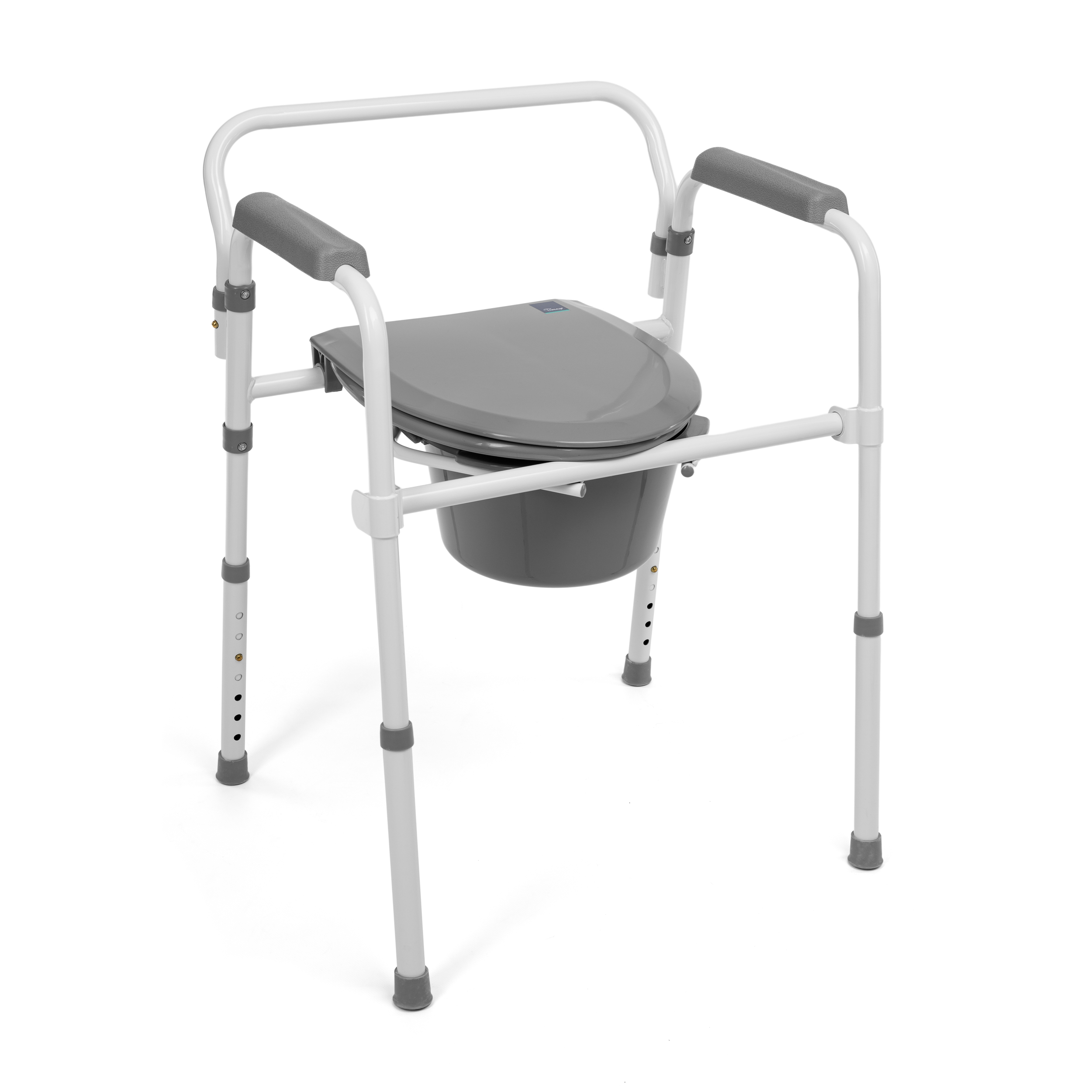 Fällbar toalettstol med snabbkoppling - modell TGR-R KT 618