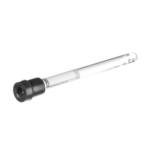 VACUETTE SR vakuumrør i glas - 1,6 ml Na-citrat 3,2 % sort - 50 stk.
