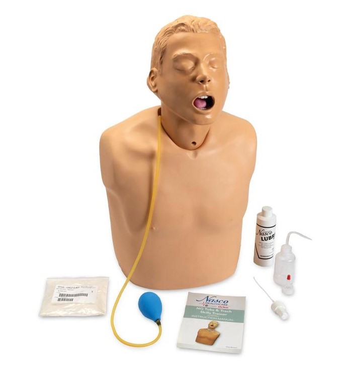Life/form NG Tube and Trach Knowledge Simulator - symulator żywienia przez zgłębnik