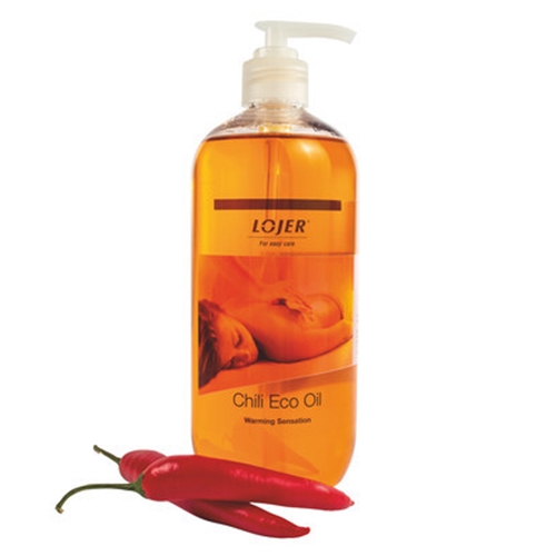 Hierontaöljy Chili - 500ml ECO