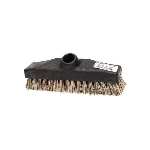 Levangbørste med plastbagside MAX - 22 cm hård fiber med gevind