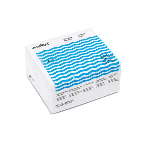 EasiTex 96 -pöytäliina 30x36cm valkoinen krepattu erittäin imukykyinen - 85 kpl