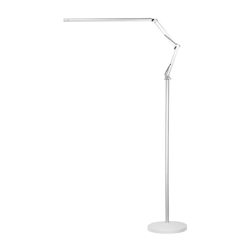 Operativ LED-lampe All4Light vipper linje 2 sølv med stativ