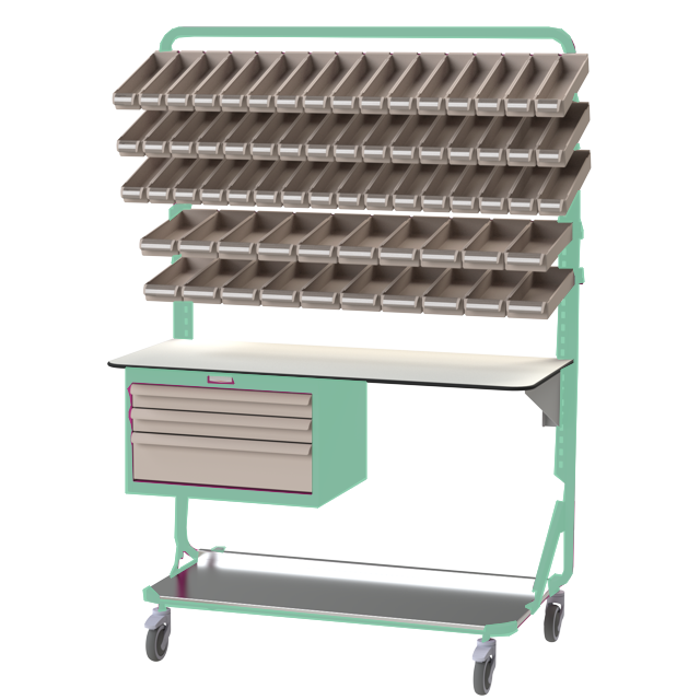 Mobil Plockstation – Grön