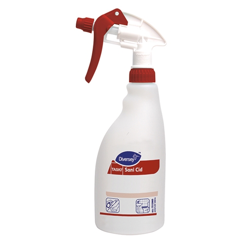 Butelka z rozpylaczem Sani Cid - 500ml czerwona - 5 szt.