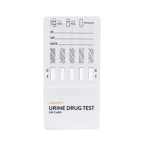 Drogtest SureStep Multi-6 – AMP BZO THC MOP COC MDMA – 25 st