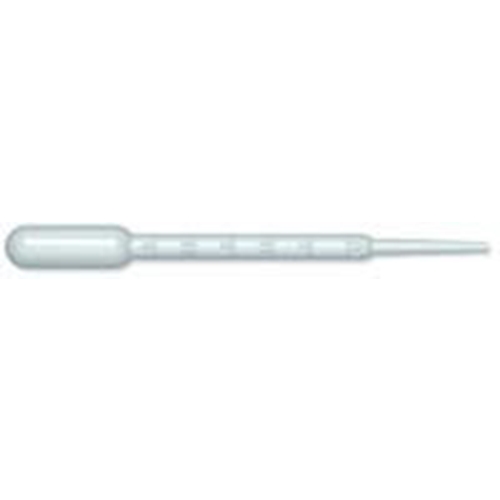 Asteikollinen Pasteur-pipetti - 3,5 ml tipat 35-55 μL 150 mm bulk - 500 kpl