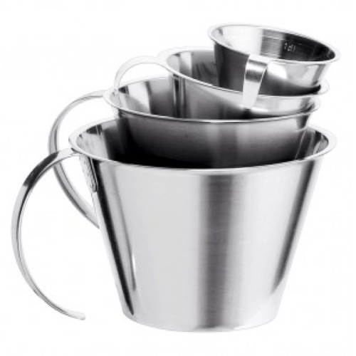 Mätmått rostfritt graderat – 0,5l m handtag