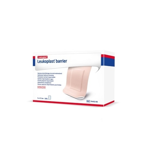 Haavakalvo Leukoplast Barrier -laastari 5x7,2 cm beige 100 kpl