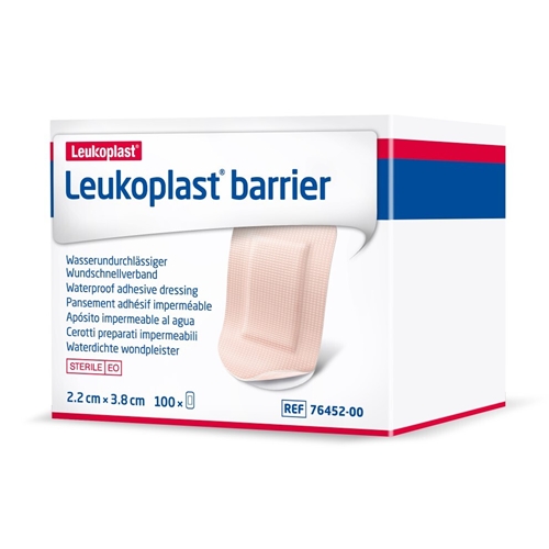 Haavakalvo Leukoplast Barrier -laastari 2,2x3,8 cm beige 100 kpl