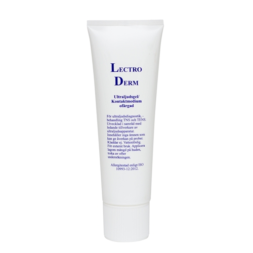 Ultraljudsgel LectroDerm 1 LD1 – 260 ml ofärgad