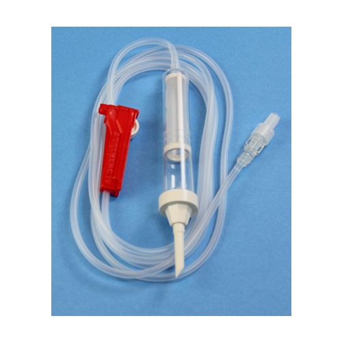 Transfusions agg Mediplast – 180cm Flowstop PVC fri – 100 st