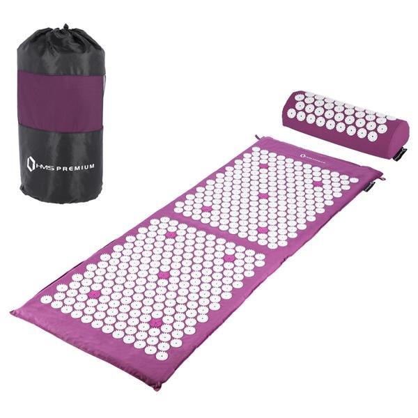Akupressurmatten-Set Premium Lila AKM04