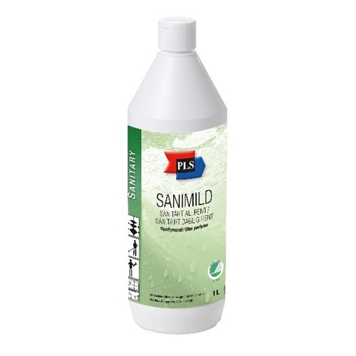 Sanitärreiniger Sanimild PLS - 1L unparfümiert pH=6 5/7 0 Svanen