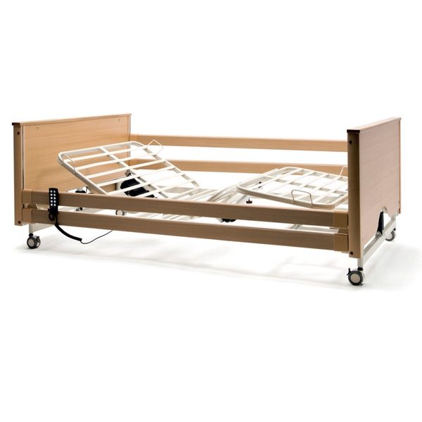 Pflegebett für den Heimgebrauch - 120 cm breit - vollelektrisch - Aurora A8938