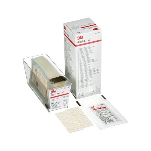 Suturtejp Steri-Strip R - 6x75mm forstærket 3/kuv - 50 stk