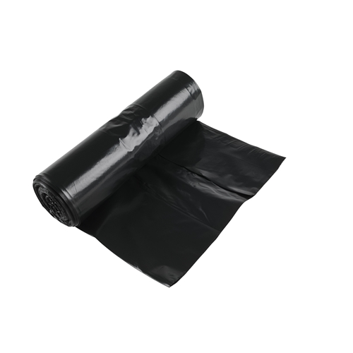 Affaldssæk LD-plast PolyREG - 70L 600x900mm 80my sort - 10 stk