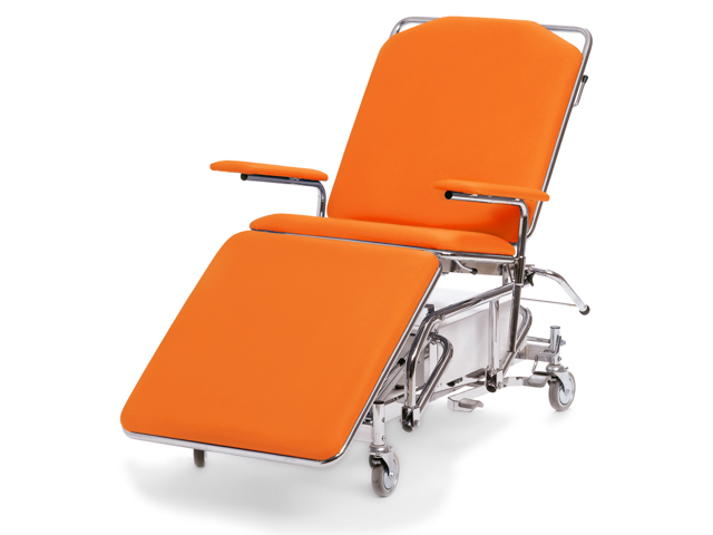 3-teilige elektrische Untersuchungsliege - Orange 998
