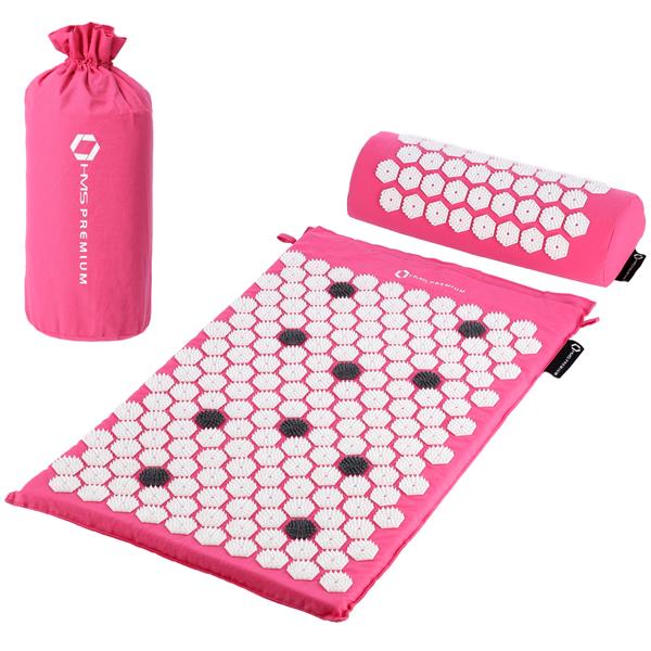 Akupressurmatten-Set Premium Rosa AKM01