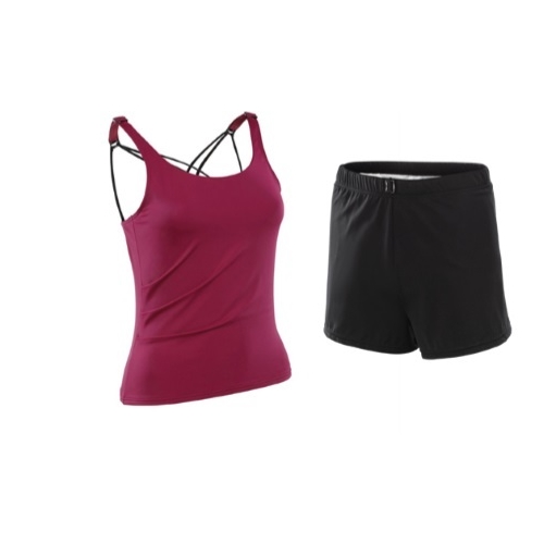 Badedragt Inko todelt Kes-Vir - str. 50 tankini-top/shorts
