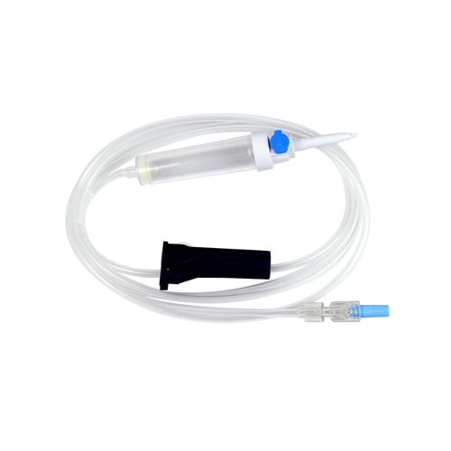 Infusionssæt med luftindtag Evercare - 320 cm PVC-fri - 60 stk.