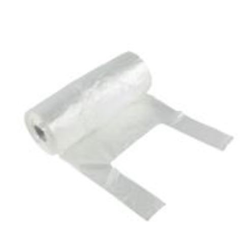 Avfallspåse LD plast med knythandtag - 20L 410x540mm 18my transp - 30 st