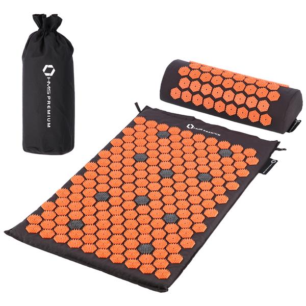 Akupressurmatten-Set Premium Schwarz AKM01