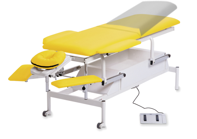 Tarsus Fysio 1, elektrisk brits – 2-delad – Lemon 890