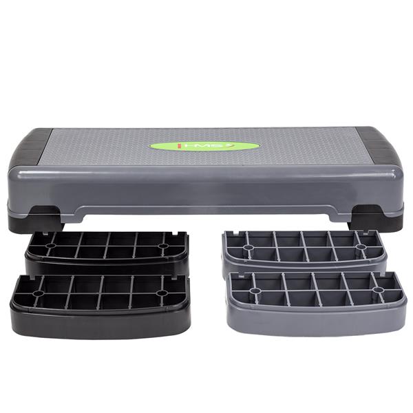 Aerobinen step-lauta (harmaa-musta) - AS005
