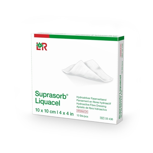 Geldannende bandage Suprasorb Liquacel - 15x15cm - 5 stk