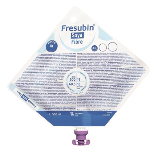 Fresubin Soya Fibre - 15x500 ml täysravinto 1 kcal/ml - 15 kpl