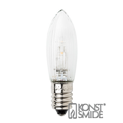 LED-jouluhehkulamppu energiansäästö 0,3 W E10 14–55 V 3 kpl