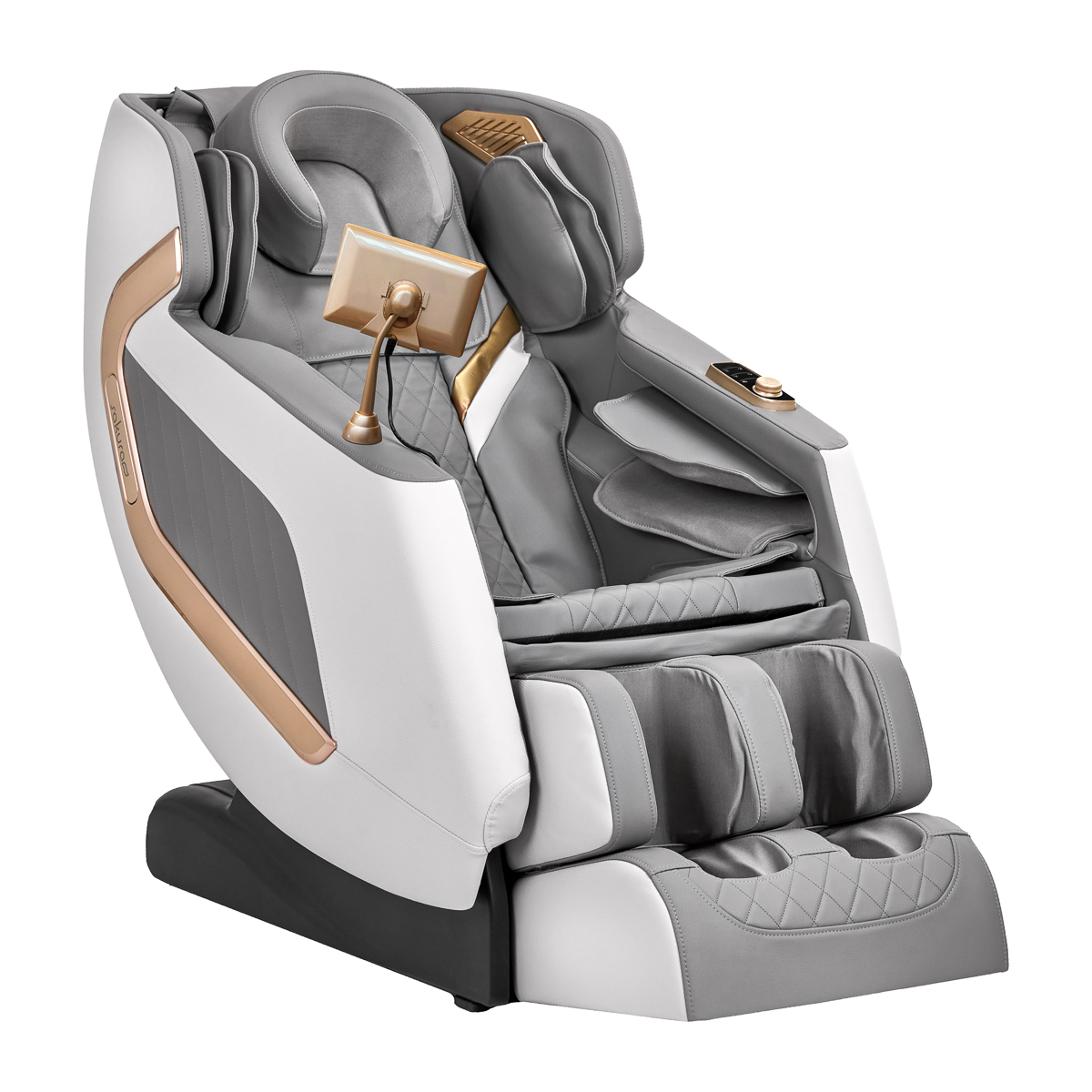 Sakura Classic 306 massagefåtölj vit grå