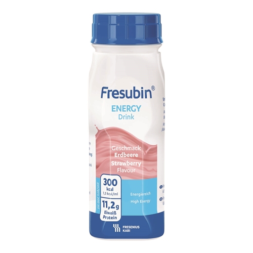 Fresubin Energy Drink - 4x200 ml mansikka - 4 kpl