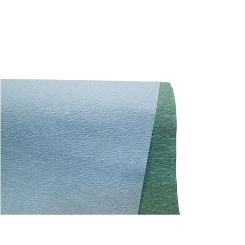Indpakningsark Sterisheet 2 260/270 cellulose - 60x60cm blå/grøn skiftevis - 250 stk