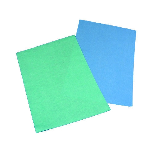 Indpakningsark Sterisheet 2 357/357 NW - 90x90 cm blå/grøn skiftevis - 100 stk.