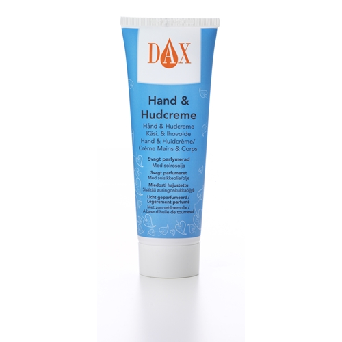 Hånd- og hudcreme Dax - 125ml med solsikkeolie parfumeret