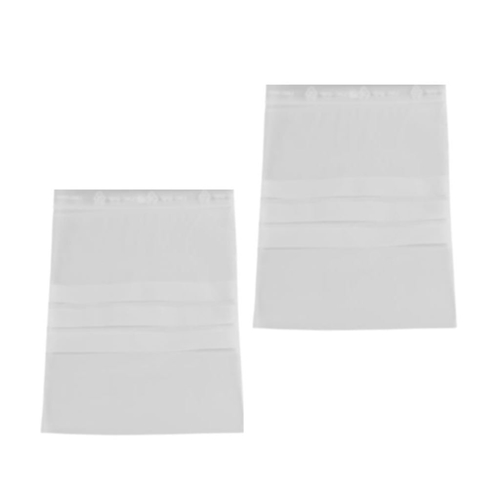 Druckverschlussbeutel mit Beschriftungsfeld - 150x200mm 50my transparent - 100 St