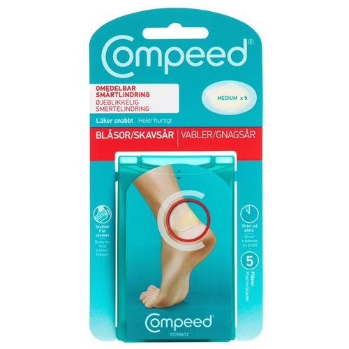 Vabelplaster Compeed - 4,2x6,8 cm 5/pk - 5 stk