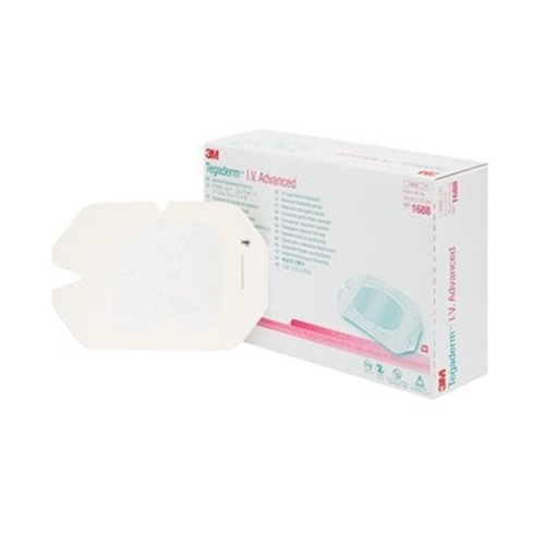 Kanyylisidos Tegaderm IV Advanced - 10x12cm vahvistettu - 50 kpl