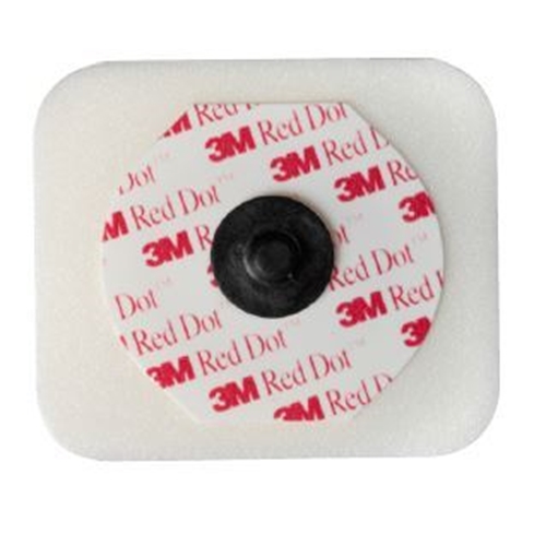 EKG elektrod 3M RedDot – 35x40mm kolknapp långtid – 50 st