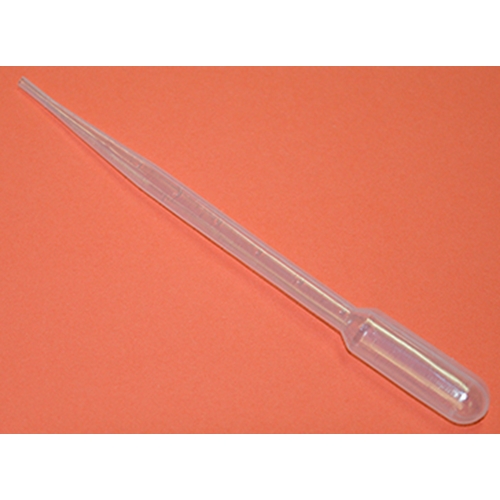 Pipett Pasteur plast - 3,2ml dr 35-55μL 155mm bulk - 500 st