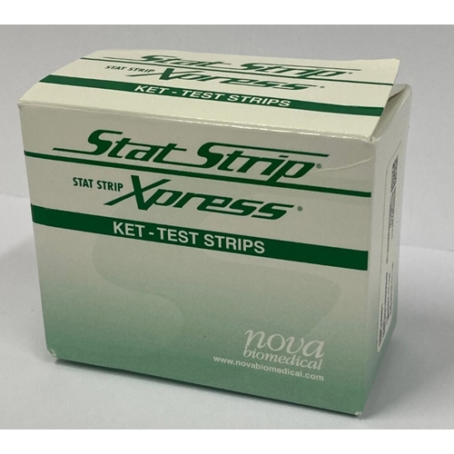 Teststrimler til blodketoner - Nova StatStrip - 50 stk.