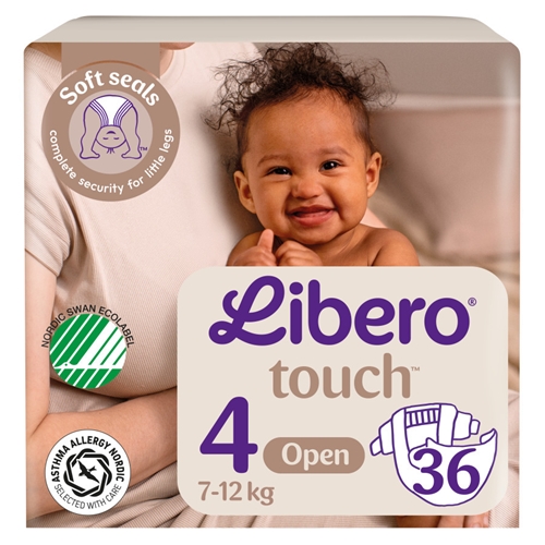 Tape ble Libero Touch - 4 7-12kg - 216 stk