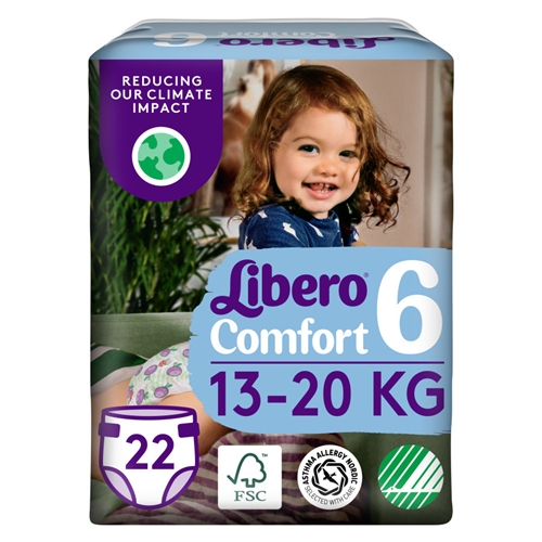 Tape ble Libero Comfort - 6 13-20 kg - 176 stk.