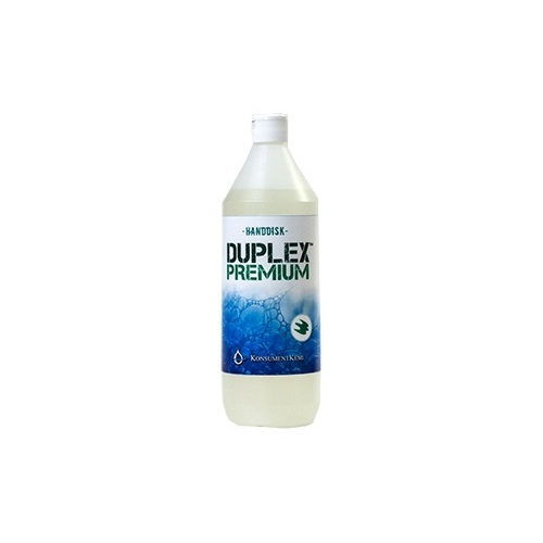 Håndopvaskemiddel Duplex Premium - 1L uparfumeret Bra Miljöval