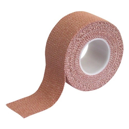 Tensoplast elastisk vævshæfte 2,5 cm x 4,5 m beige latex 12 stk